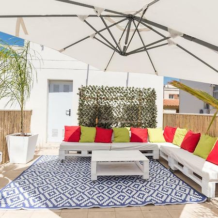 Ma1A-Apt With Rooftops With Palms Close To Old Town Malaga Exterior photo