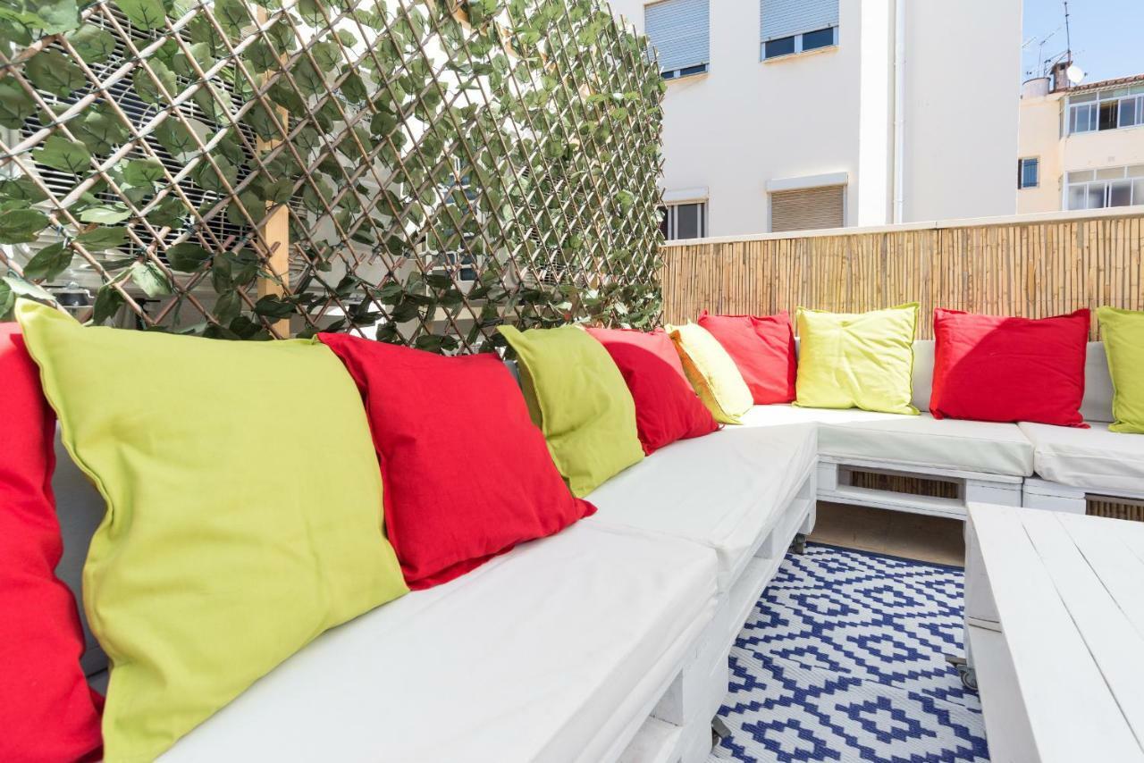Ma1A-Apt With Rooftops With Palms Close To Old Town Malaga Exterior photo