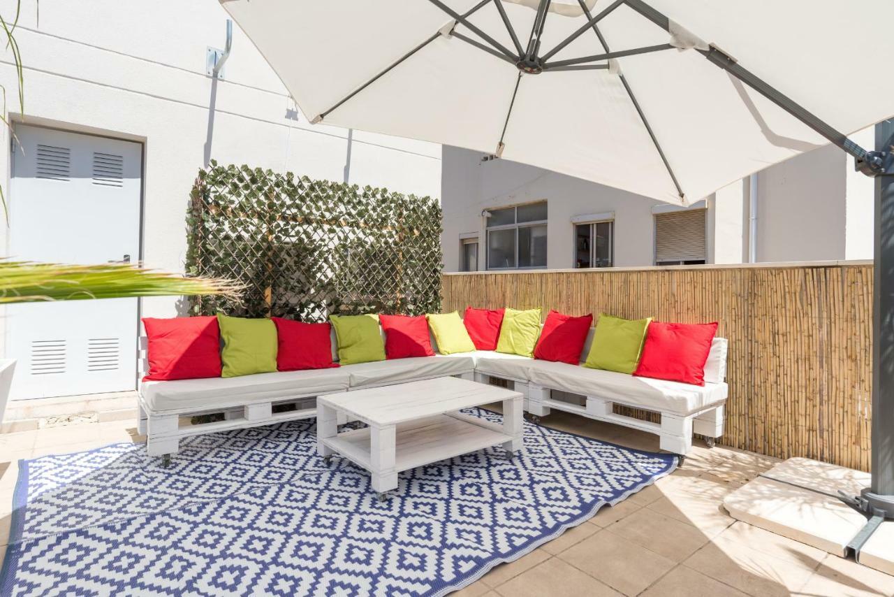 Ma1A-Apt With Rooftops With Palms Close To Old Town Malaga Exterior photo