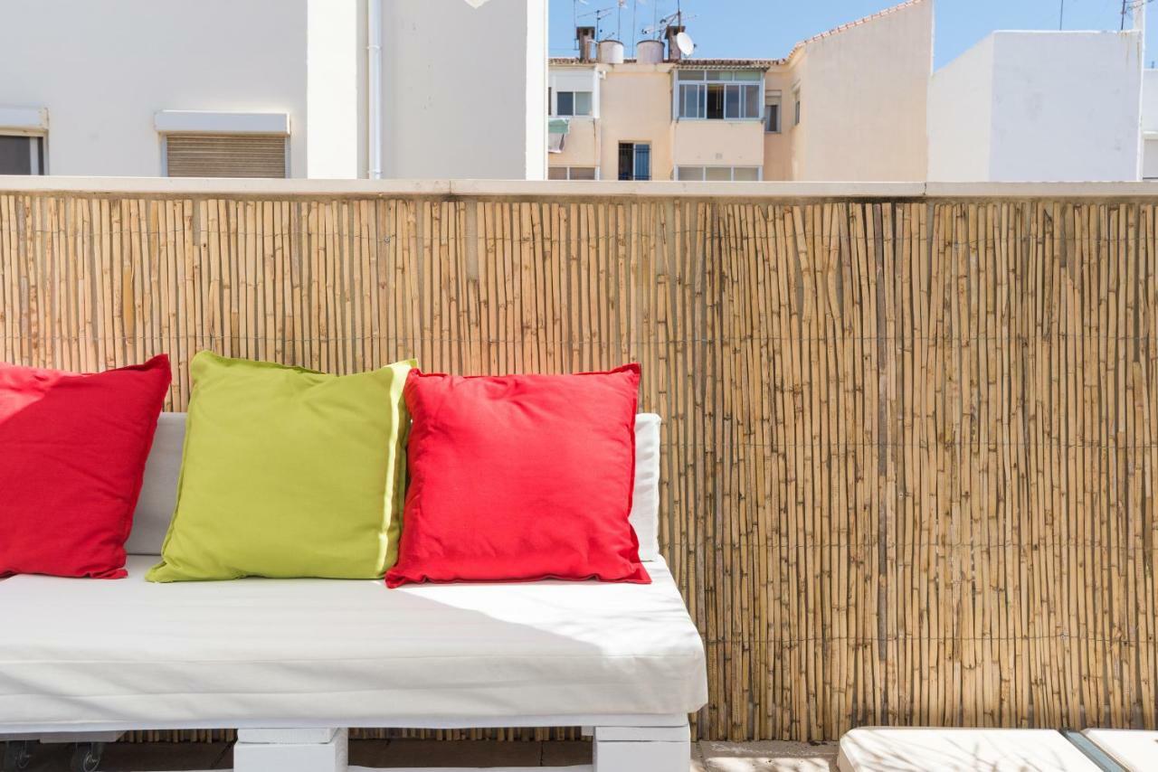 Ma1A-Apt With Rooftops With Palms Close To Old Town Malaga Exterior photo