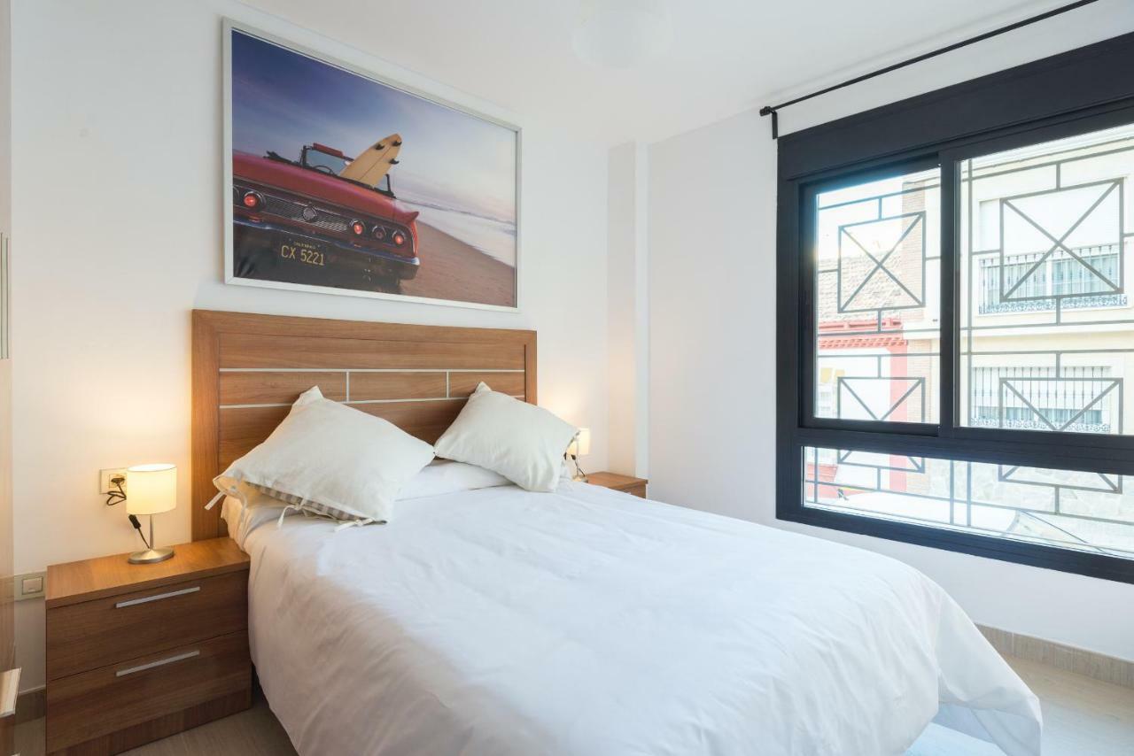 Ma1A-Apt With Rooftops With Palms Close To Old Town Malaga Exterior photo
